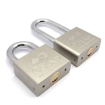 Padlock Anti-theft lock Door lock Waterproof anti-prying lock through unlocking Atomic small lock Dormitory long beam lock