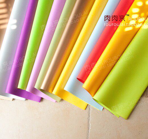 Odi paper plastic color gifts gift wrapping paper colorful paper wrapped flowers paper double face (Christmas recommended)