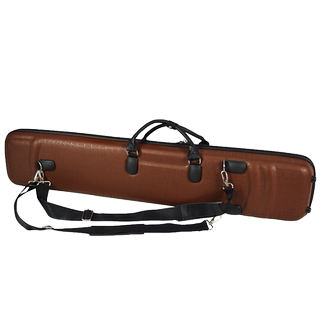 鳄鱼纹皮革二胡盒 双肩背二胡盒子 配湿度计标准通用二胡琴盒箱包