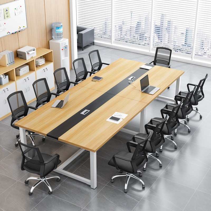 Conference Table Small Minimalist Modern Long Table Table Rectangular Negotiation Table Training Table Room Desk Room Table