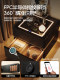 Smart Bedside Table Black Solid Wood Home Bedroom 2026 Hot Sale Light Luxury High-End Fingerprint Lock Bedside Storage Cabinet