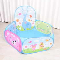 Childrens toy game pool cartoon foldable sand pool ocean ball pool Oxford cloth elephant pattern fence pool