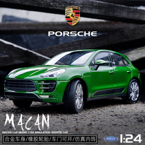 1 24 Porsche Macan off-road vehicle car model simulation alloy Pendulum car toy car