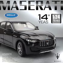 Original factory 1:24 Maserati Levante car model simulation alloy toy SUV off-road vehicle adult car model