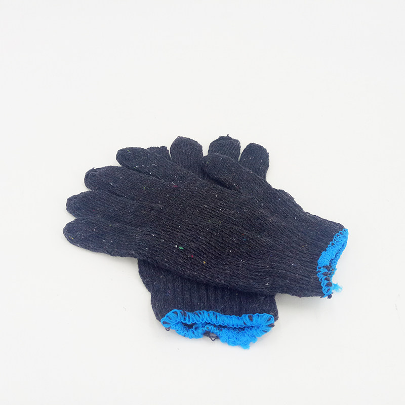 Agricultural labor protection gloves wear-resistant work gloves cotton yarn thickened work protection non-slip cotton gloves mowing spray