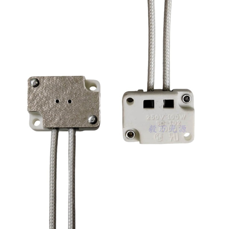 Square Ceramic Halogen Lamp Holder Sc-102 G4 Lamp Holder Olympus Microscope Lamp Holder with Side Outlet for Cable Square Ceramic Halogen Lamp Holder Sc-102 G4 Lamp Holder Olympus Microscope Lamp Holder with Side Outlet for Cable