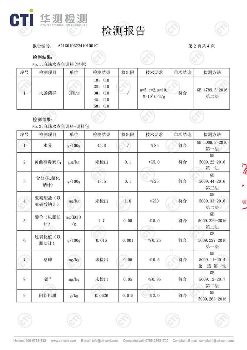 重庆美食毛哥麻辣水煮鱼调料