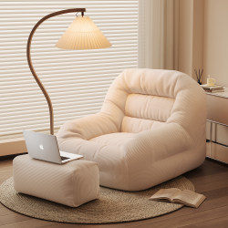 Lazy Sofa That Can Recline and Sleep, Suitable for Balcony, Bedroom, Single-Person Use, Small Sofa, Living Room Leisure Tatami Recliner, New Model