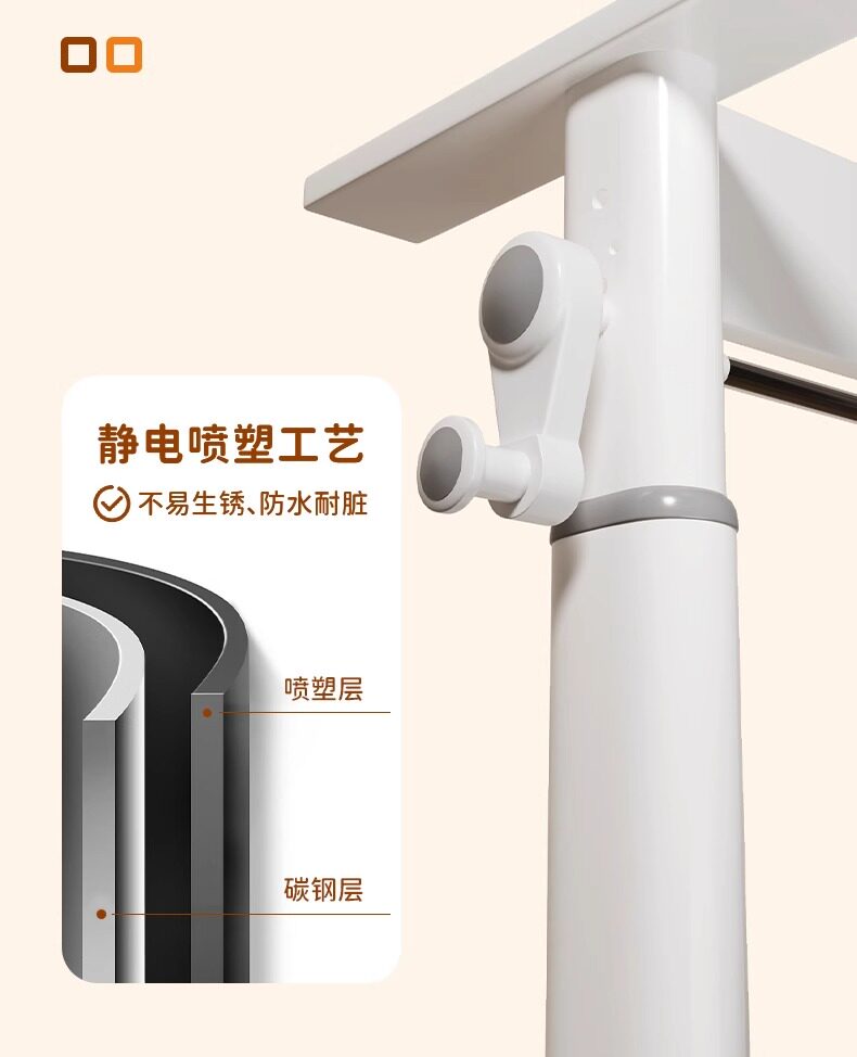 Детская парта 儿童书桌可升降学习桌家用课桌小学生写字桌子简约办公电脑大白桌