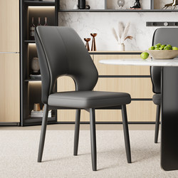 Dining Chair For Home Accessible Luxury Fancy Dining Table and Chair Italian Normcore Restaurant Chair Hotel Backrest Soft Bag Chair Desk Chair