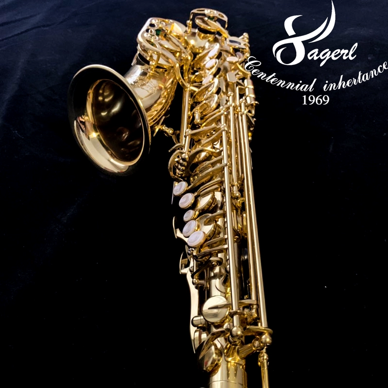 Nhạc cụ Sagor / Sagor Sachs / Saxophone Saxophone / 54 Lớp chuyên nghiệp / Sơn nền vàng - Nhạc cụ phương Tây