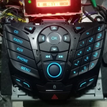 Suitable for Ford Fiesta CD player control panel buttons 2009 Fiesta CD player control panel dismantled car parts