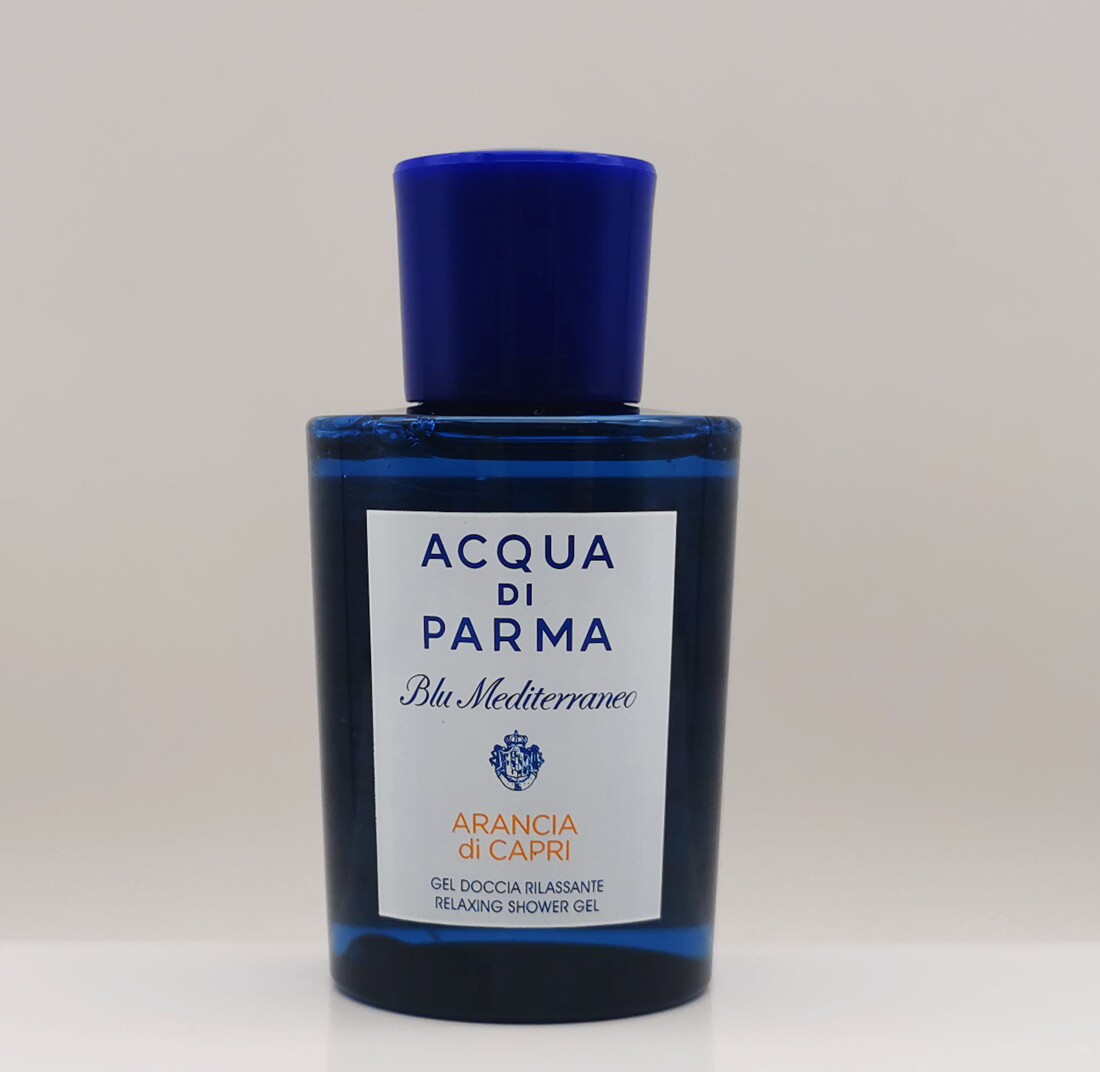 ACQUA DI PARMA BLUE MEDITERRANEAN CAPRI ORANGE FRAGRANT ORANGE SPICED BODY LOTION 75ml