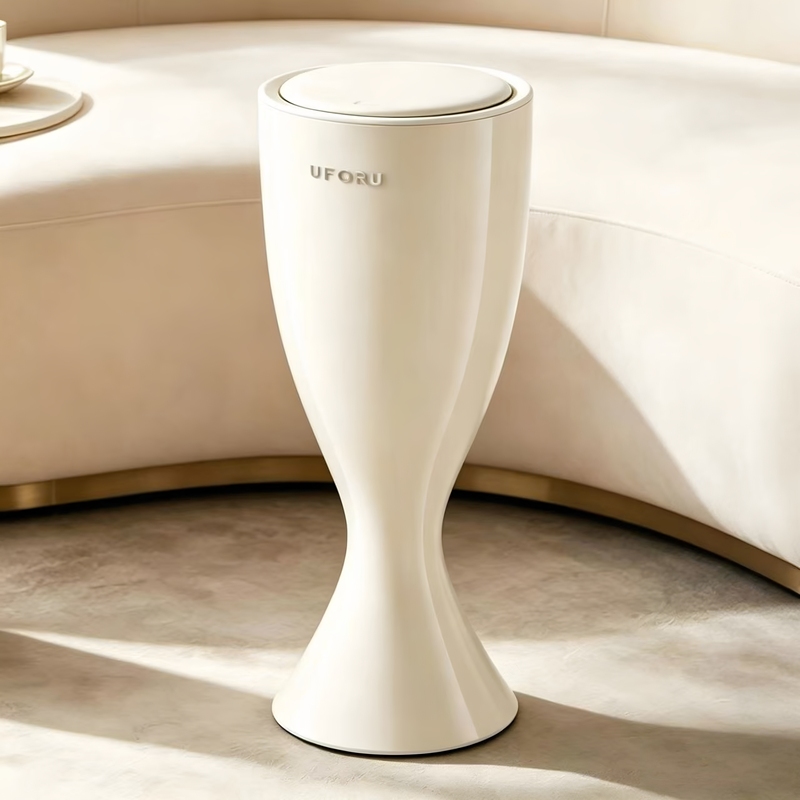 2026 New Model Household Trash Can for Living Room and Bedroom, Large Capacity, Stylish Design, Tall Model for Kitchen, No Need to Bend over to Use the Trash Bin