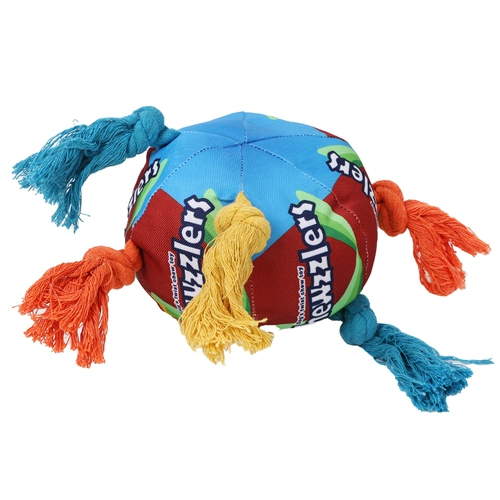 Doglemi Rainbow Twisted Candy Ball Серия собак, устойчивая к зубам и звуку, интерактивная игрушка-компаньон для путешествий и путешествий для собак