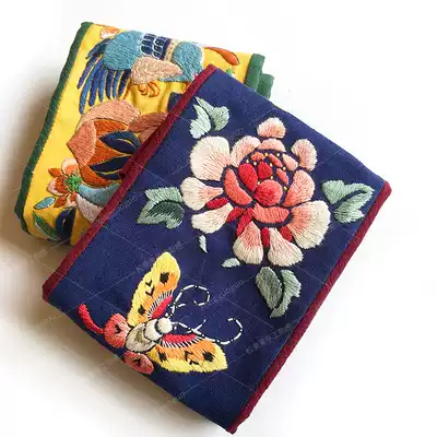 Pinecone fruit flower and bird pattern Chinese style ancient embroidery handmade creative diy sewing European embroidery embroidery material kit