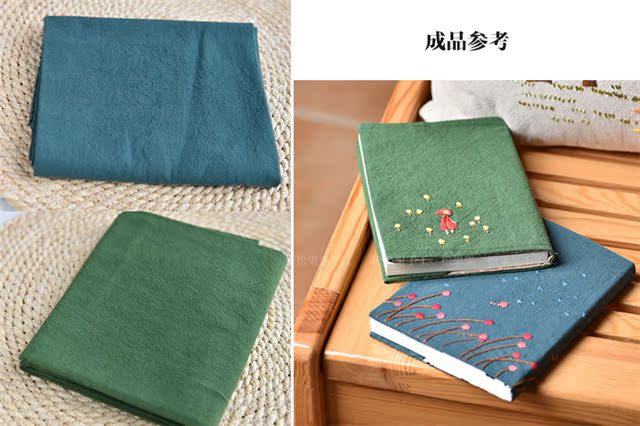 Handmade thêu thêu thêu vải thêu vải cotton giặt quần áo nhà vải màu vải cotton vải thô lụa
