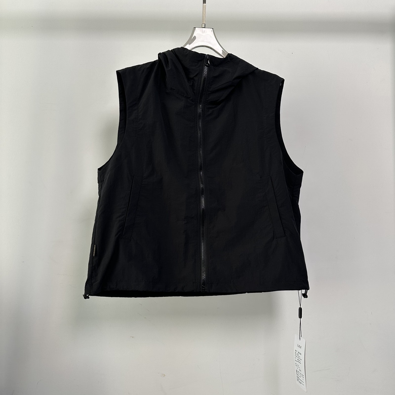 Feima 261595 New Hooded Zip-Up Sleeveless Vest