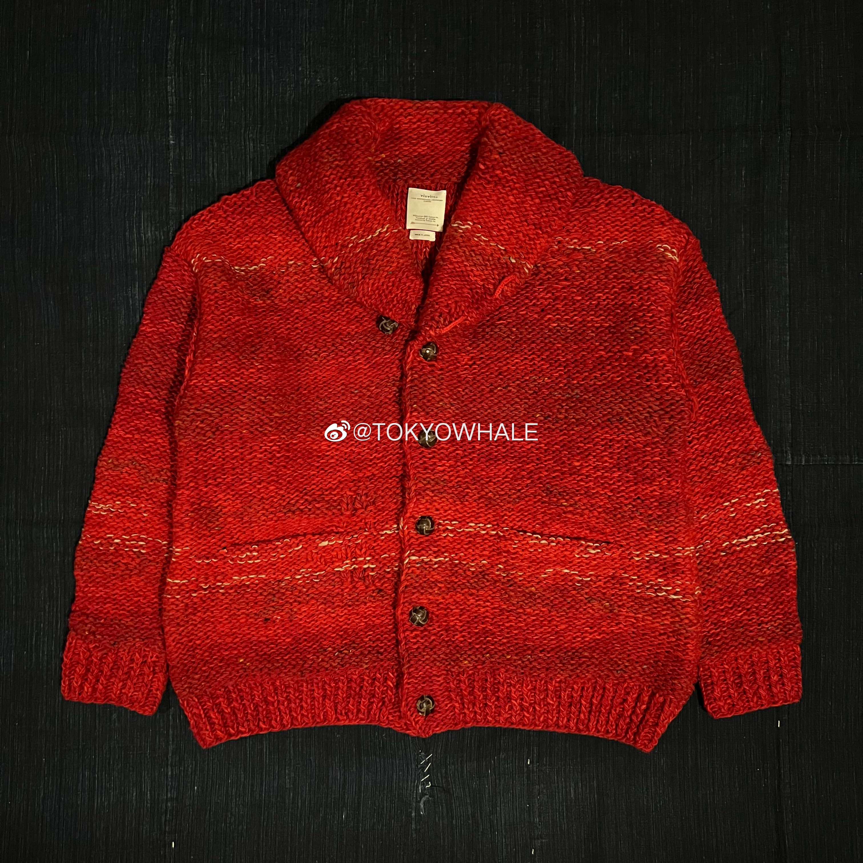 【最安値】 现货】VISVIM 21AW 毛衣 (N.D.) HAND-KNIT GRADIENT COWICHAN トップス