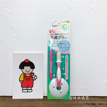 Import Beloved Pigon one stage Training toothbrush Dairy tooth Baby silicon latex toothbrush for 6-8 months