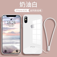 Apple, синий чехол для телефона, стеклянная модная ультратонкая защитная сумка XS Max, зеркальный эффект, защита при падении, популярно в интернете, ограниченное издание