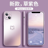 Apple, совместимый оригинальный iPhone 13, матовый стеклянный чехол для телефона, ультратонкая силиконовая защитная сумка подходит для мужчин и женщин, iphone, защита при падении, 11promax, популярно в интернете