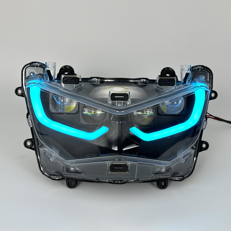 Suitable for 20-24 Yamaha Nmax155 Headlight Upgrade Led Matrix Lens