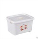 hộp nhựa trong suốt Dây băng vệ sinh vừa phải hộp lưu trữ nhỏ hộp lưu trữ hợp nhất hộp nhựa bọc gia dụng hộp trong suốt hộp hộp vuông nhựa