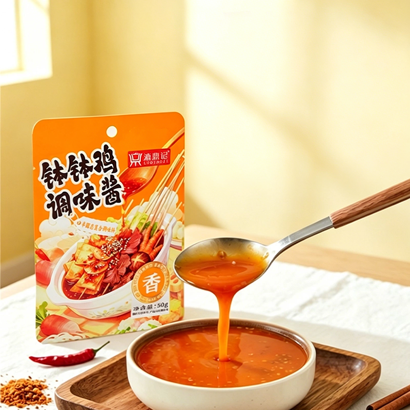 漉鼎记钵钵鸡调味酱商用冷锅串串底料红油藤椒味酱料口水鸡棒棒鸡