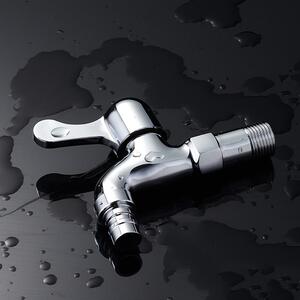 洗衣机水龙头家用加长4分专用