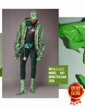 MX monster Korean version of oversize hooded vests European and American street trend baseball coats for men and women