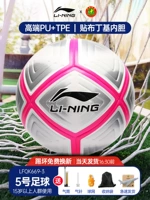 [Сертификат ФИФА] 669 ламинированная модель для соревнований [Взрослый № 5, розовый, серебристо-серый] Прочный износостойкий ПУ + ТПЭ, бесплатные аксессуары