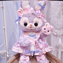New lead doll New World Little Rabbit Star Delu gift box packaging set plush doll skeleton rabbit ornaments