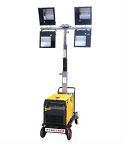 All-round mobile lighting Lifting lighthouse Engineering site emergency lighting Power generation lights