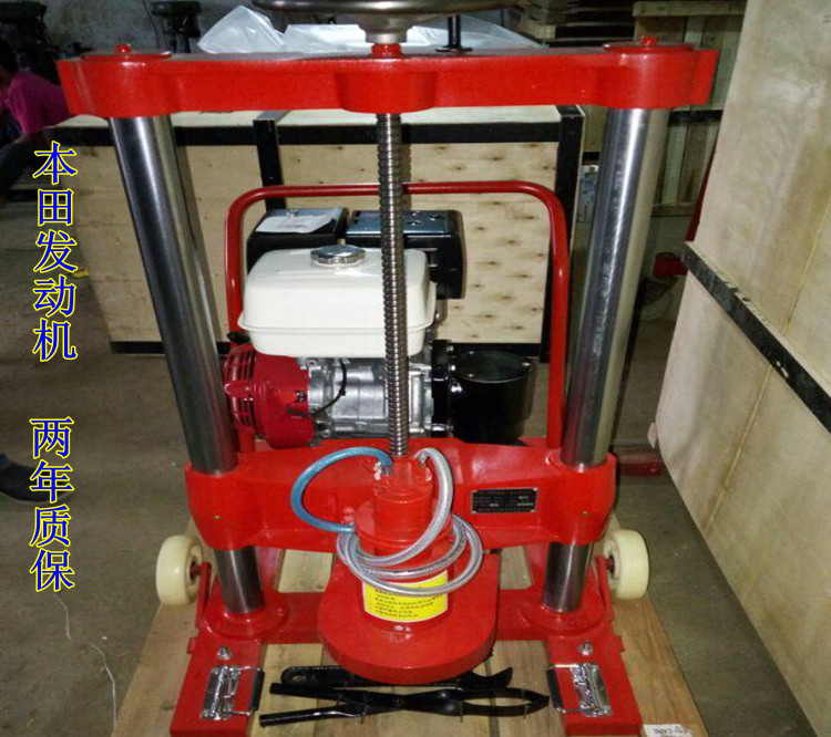 Concrete bore hole coring machine concrete fetching core machine pavement punching machine petrol drilling machine for 2 years