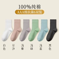 【2316】Черный 1 бобовая паста 1 светло-синий 1 светло-зеленый 1 светло-фиолетовый 1 белый 1