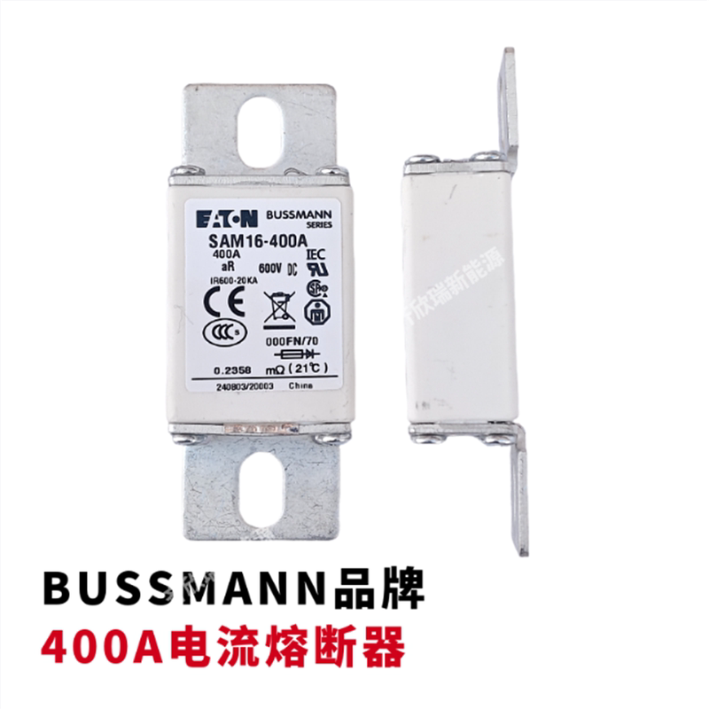 Bussmann Brand High-Voltage Dc Fuse Sam16-400A Fuse 600V High-Voltage Dc Bussmann Brand High-Voltage Dc Fuse Sam16-400A Fuse 600V High-Voltage Dc