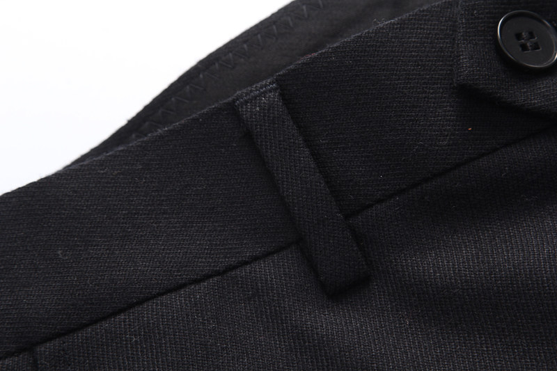 Pantalon droit en laine pour hiver - Ref 1488354 Image 10