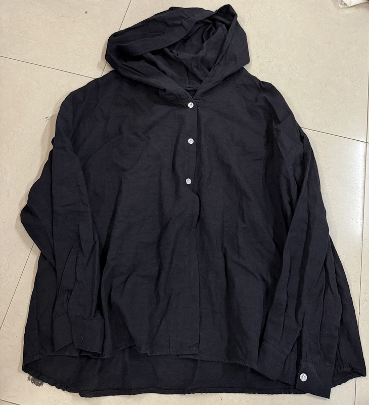 Black Hooded Jacket