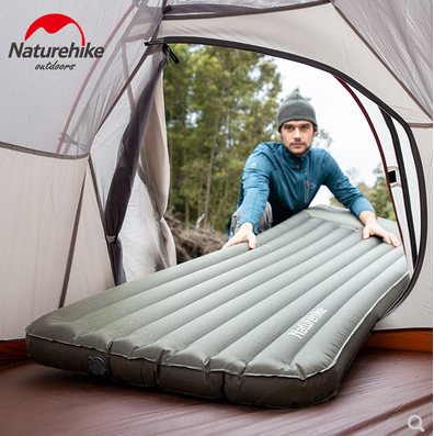 Naturehike inflatable pad outdoor tent sleeping pad thickened camping inflatable mattress single moisture-proof pad