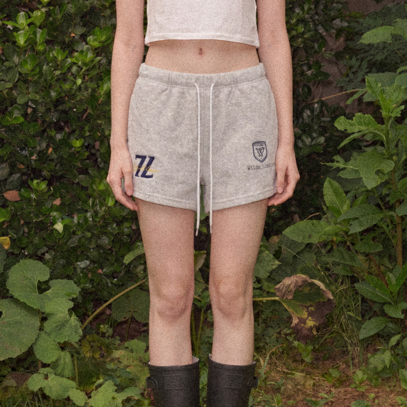Wildx "Velvet Chronicle" Velvet Women's Casual Plush Summer Shorts