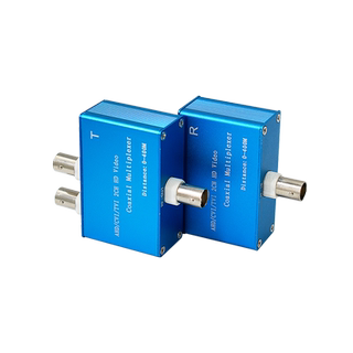 创立信 2路同轴高清复用器1080P高清AHD/CVI/TVI视频二路复用器同轴高清扩充器叠加器1对