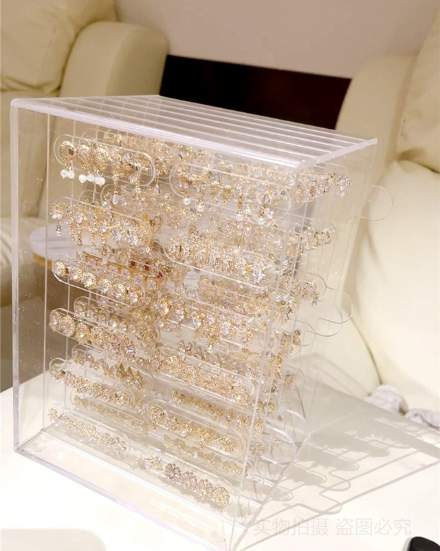 New Nail Art Accessory Storage Box Japanese-Style Acrylic Zircon Alloy Nail Drill Box Trendy Magnetic Display Stand New Nail Art Accessory Storage Box Japanese-Style Acrylic Zircon Alloy Nail Drill Box Trendy Magnetic Display Stand