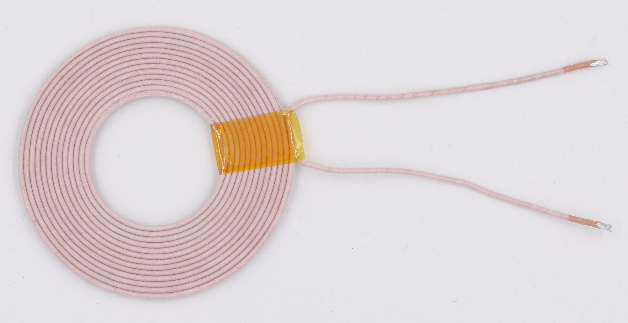 43mm24uH multi-strand wire coil high current wireless charging coil XKT-L56