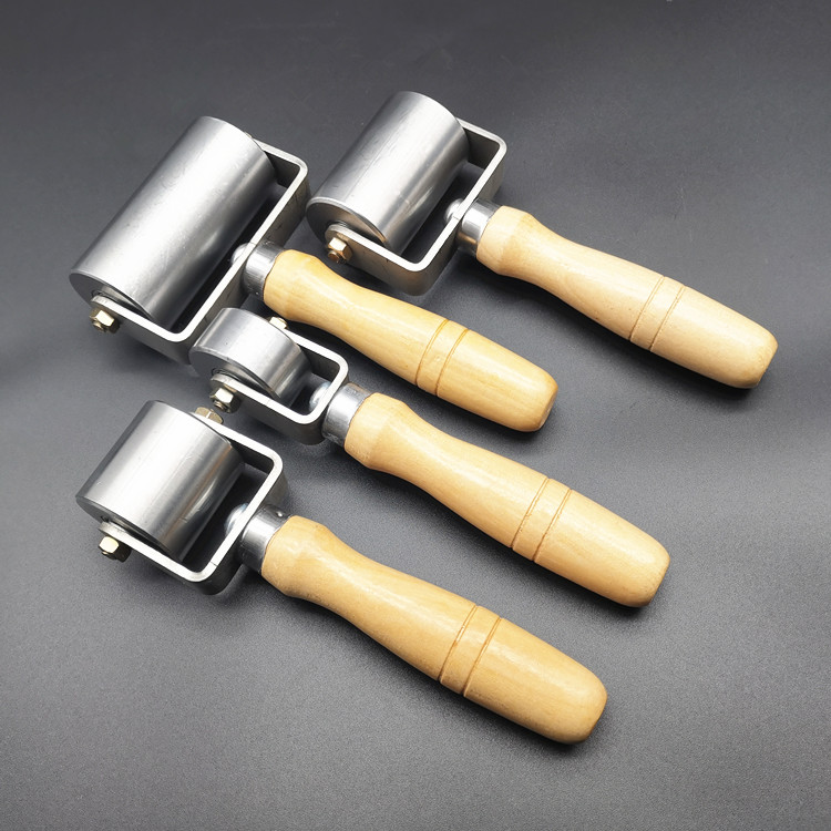 Waterproof coil construction press roller polyurethane nylon biaxial pressure wheel wall paper seam leather press edge compacting rollers