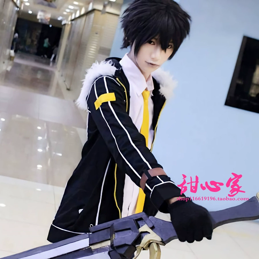 {Sweetheart Home} Người đóng dấu Lee Sehyuk Tóc ngắn màu đen Anti-Alice Spot Cosplay Tóc giả - Cosplay