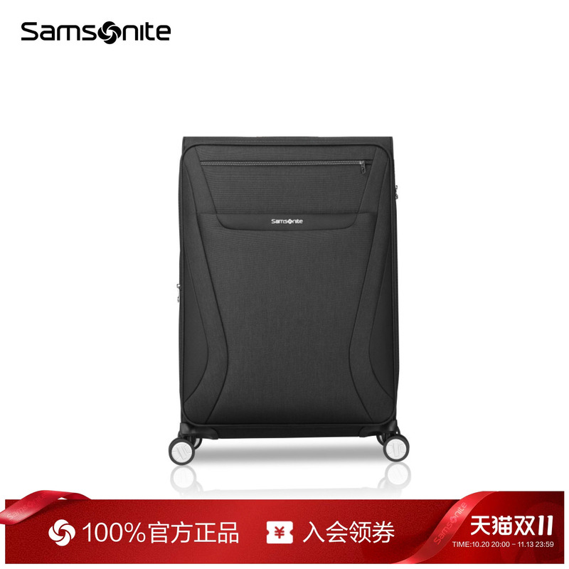 Samsonite Luggage Large Capacity Lightweight Carry-On Trolley Suitcase 20inch High-Quality Men's Business Travel Suitcase Tr7