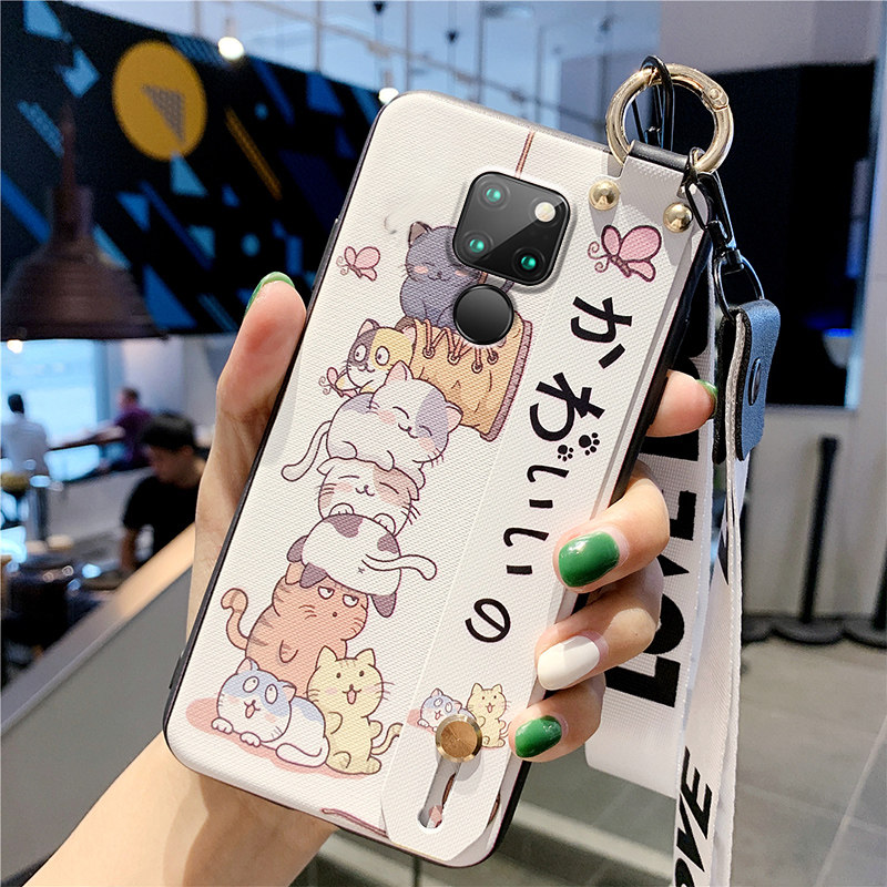 华为mate20手机壳全包硅胶防摔mate20pro保护套超薄mate20x手机套软壳潮牌个性创意网红可爱青春时尚猫咪女款