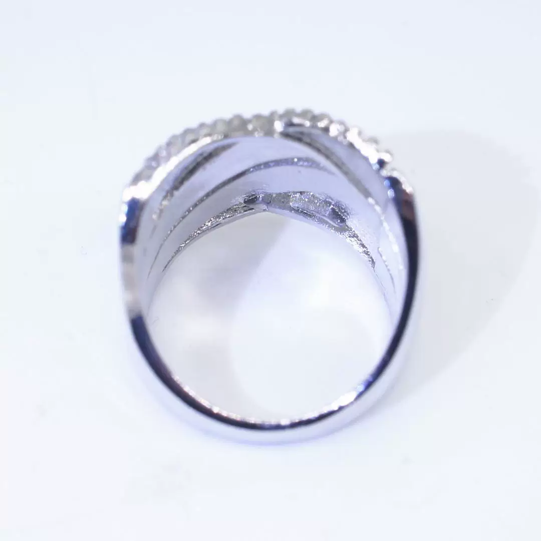 Модное обручальное кольцо, серебряный браслет, украшения, ebay, инкрустированный бриллиантами, европейский стиль