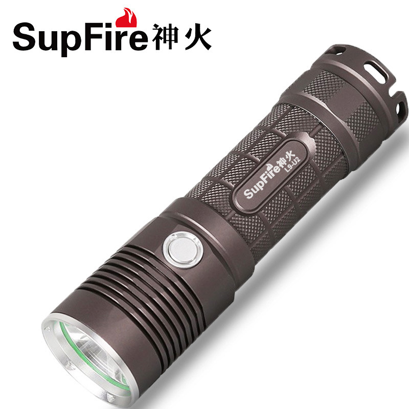 God fire L9-U2 intense light flashlight 26650 rechargeable mini home anti-body ultra bright far shot 5000 multifunction
